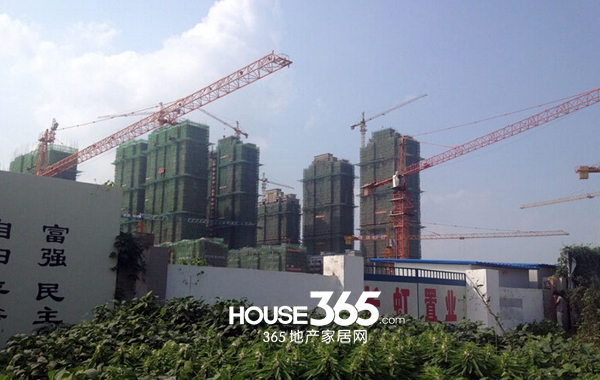 长虹世纪荣廷工程进度（2014-11-24）