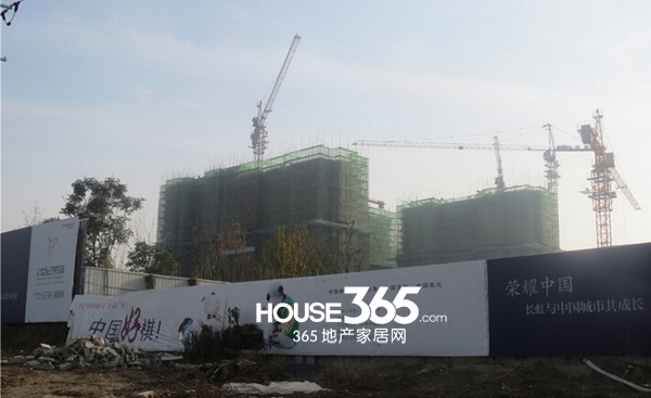 长虹世纪荣廷工程进度（2014-11-24）