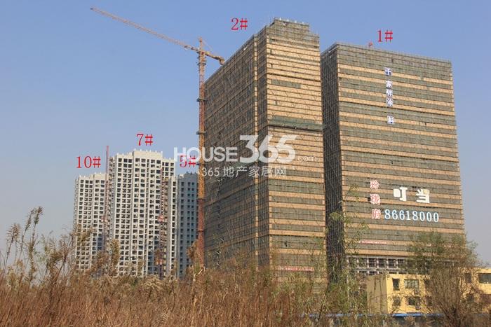 2014年12月下旬玲珑府项目实景--1、2、5、7、10号楼