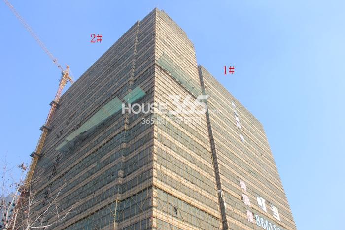 2014年12月下旬玲珑府叮当项目实景--1、2号楼