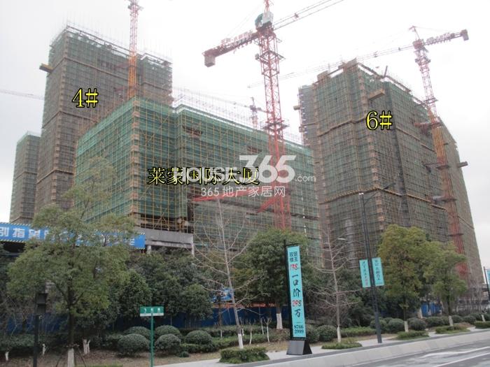 2015年1月下旬莱蒙水榭春天项目实景--4、6号楼