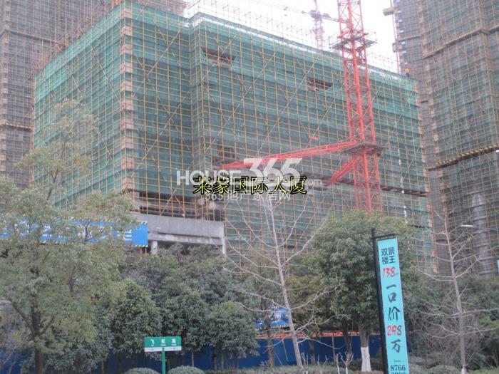 2015年1月下旬莱蒙水榭春天项目实景--国际大厦