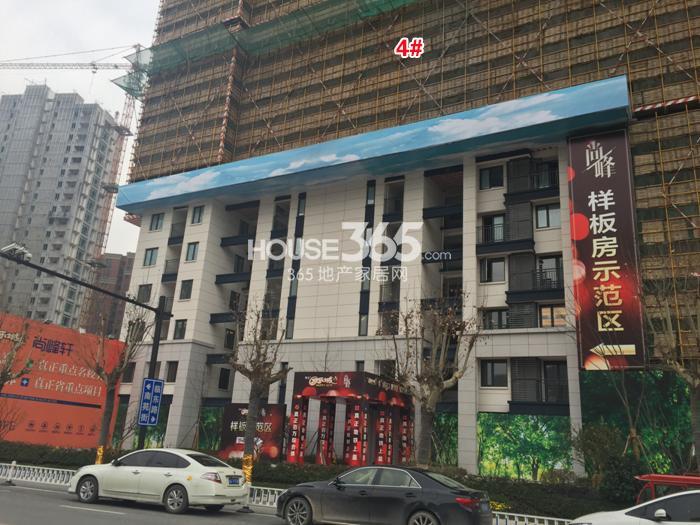 华元欢乐城项目4号楼施工进程（2015.1）