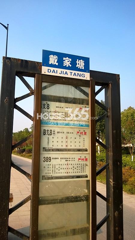 奥克斯缔壹城项目周边公交站--戴家塘站
