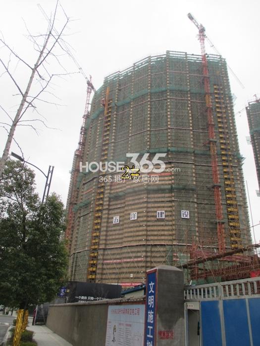 2015年1月份绿地旭辉城项目实景--2号楼
