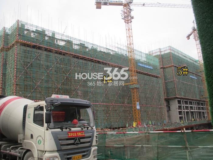 2015年1月份绿地旭辉城项目实景--4、5号楼