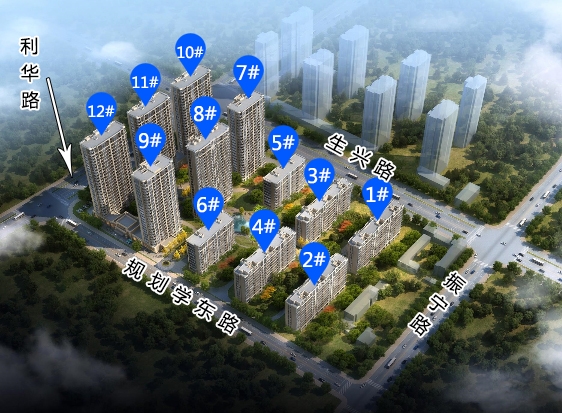 滨江翡翠江南效果图