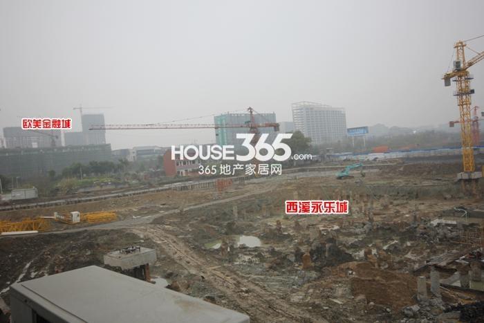 西溪永乐城项目整体现场实景图（2015.3）