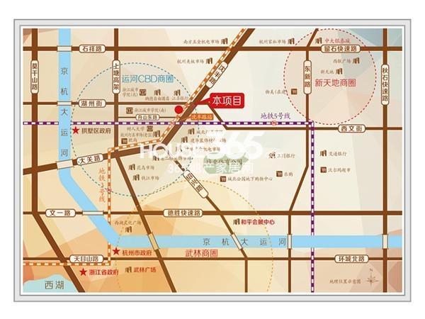 鹏龙商务大厦交通图