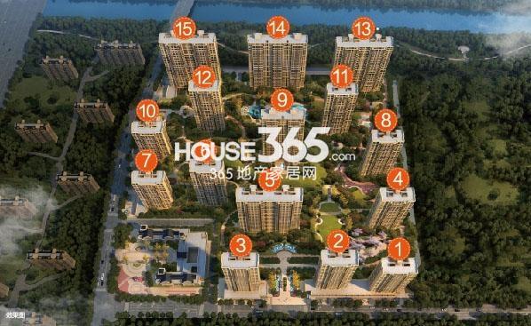 中国铁建江南国际城楼栋分布图