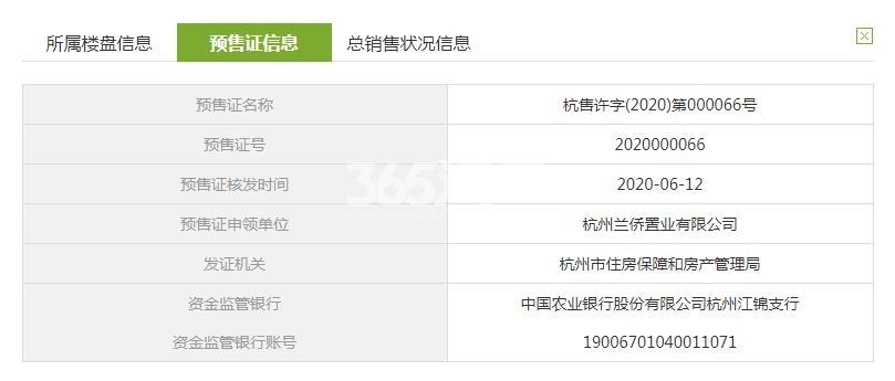吟彩芳菲之城12、21、24、27#预售证