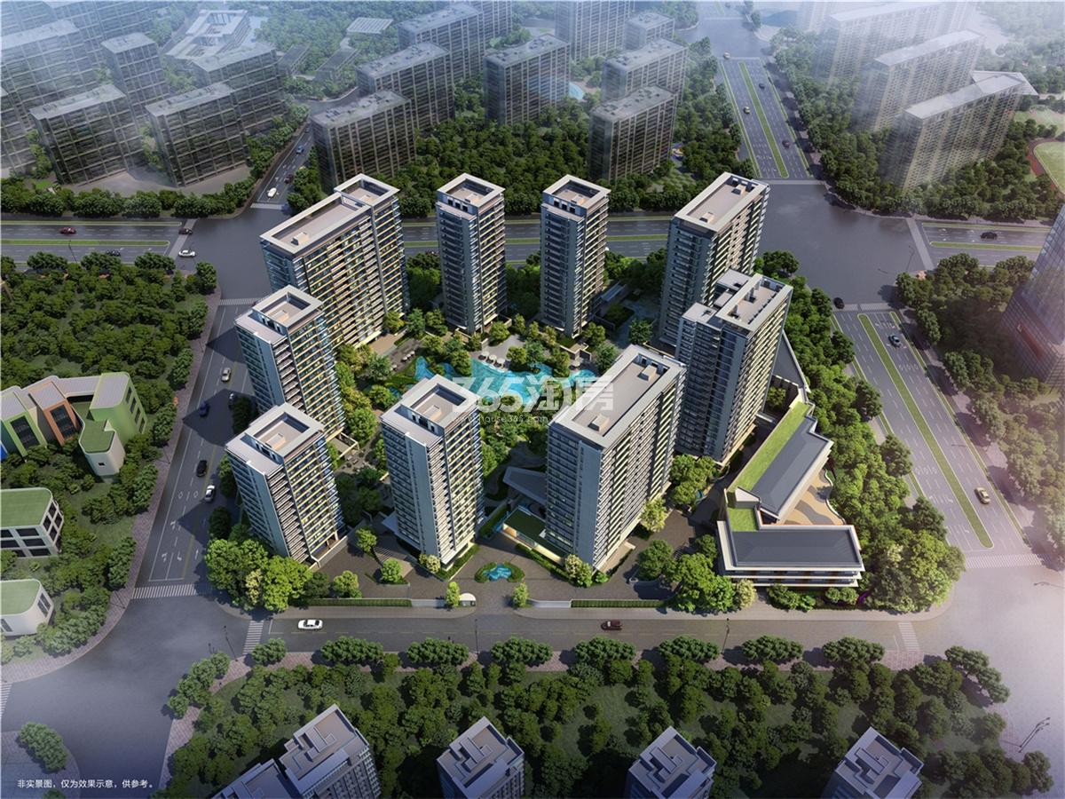 仁恒滨江园251方边套样板房——卧室_杭州仁恒滨江园_杭州新房网_365淘房