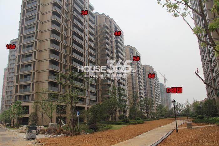 西溪海C组团3—10号楼施工进程图（2015.9）