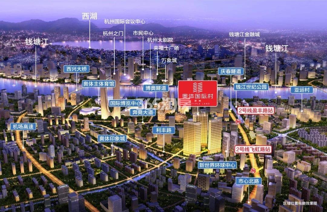 奥体国际村效果图