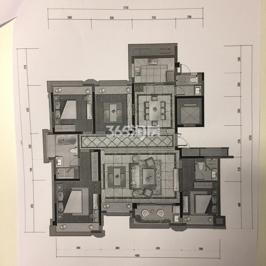 北辰国颂府户型172方