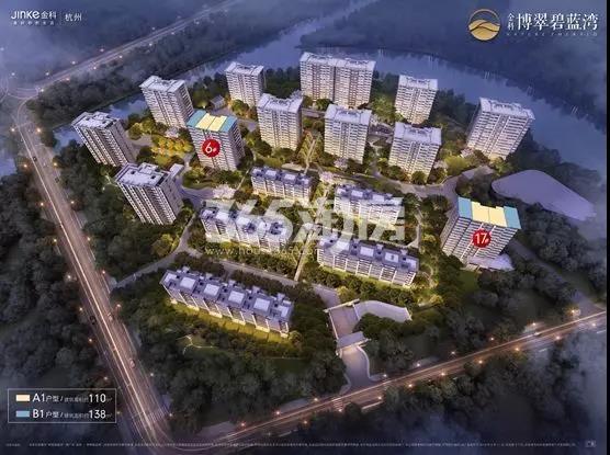 博翠碧蓝湾鸟瞰图
