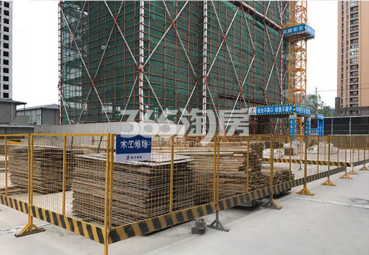 绿城九龙仓桂语江南施工实景图 2018年8月