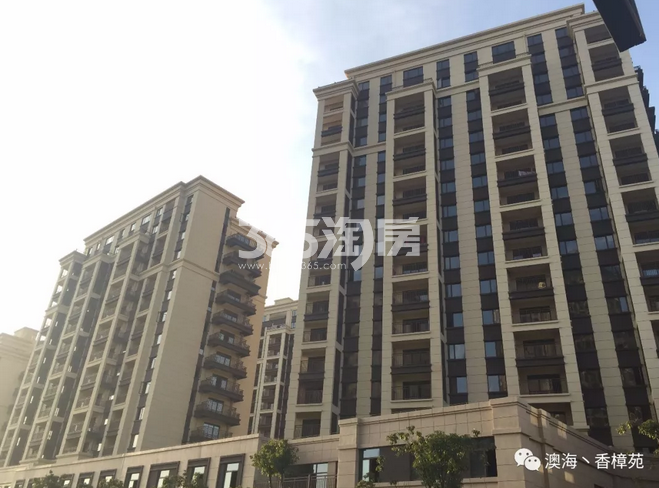 澳海香樟苑一期交付实景图 2018年3月摄