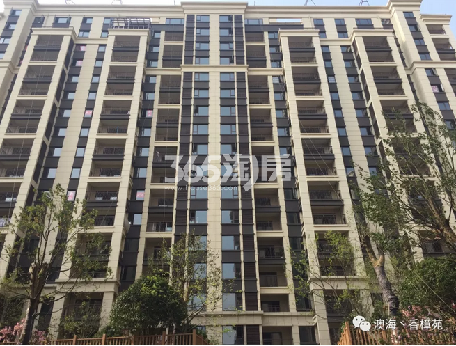 澳海香樟苑一期交付实景图 2018年3月摄