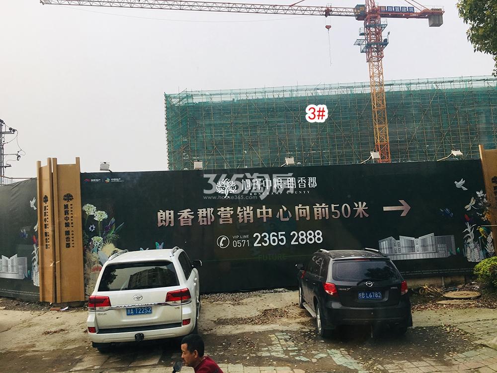 旭辉中粮朗香郡实景图（2019.04）