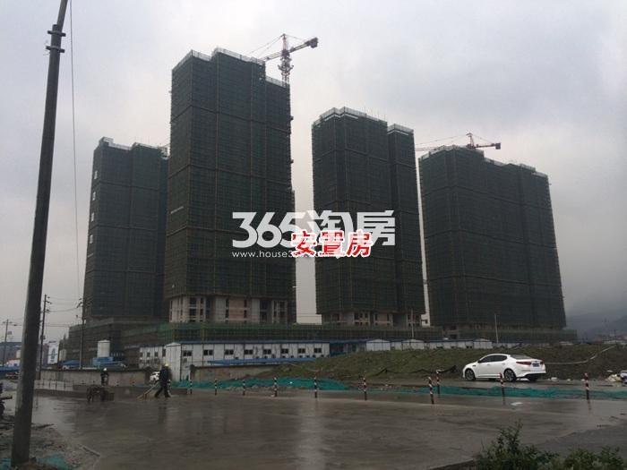 北辰奥园周边安置房实景图 2016年1月摄