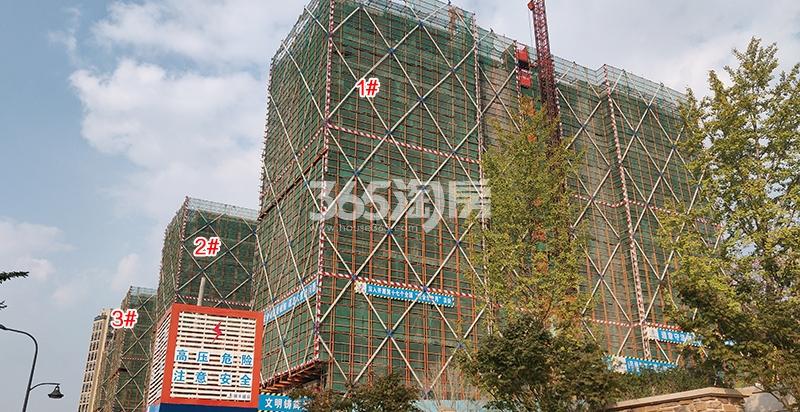 新湖菲林山项目1-3号楼施工进程（2018.10）
