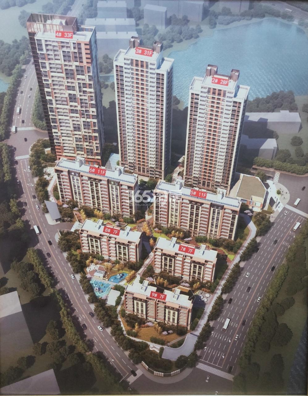 银城云谷天境鸟瞰图