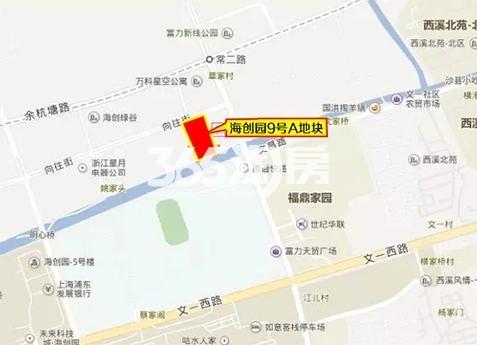中骏海创园地块交通图