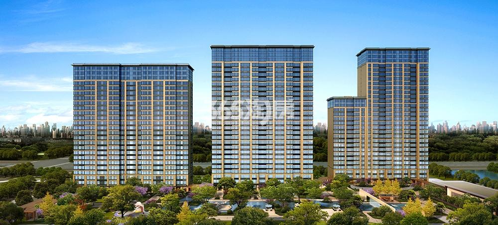时代天元城项目住宅景观效果图