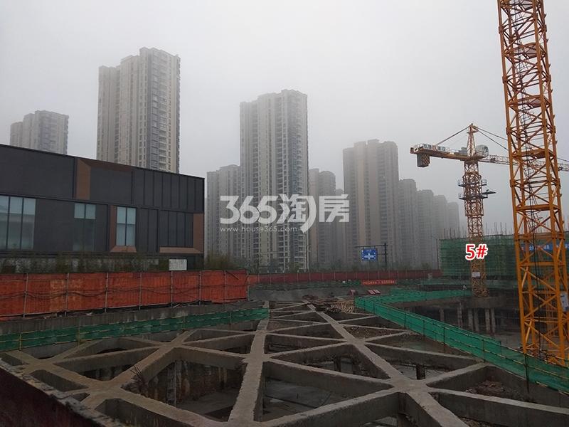 银城云谷天境5号楼施工进程（2019.2）