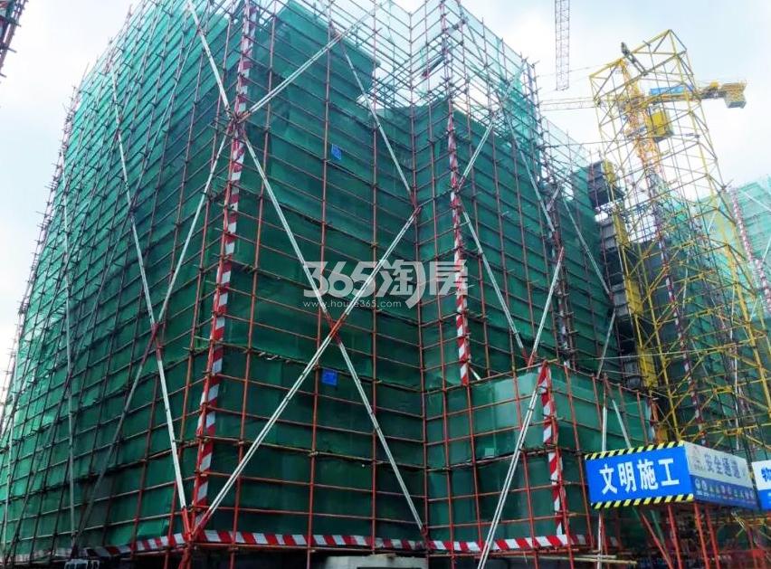 2018年10月融信沐澜9号楼实景