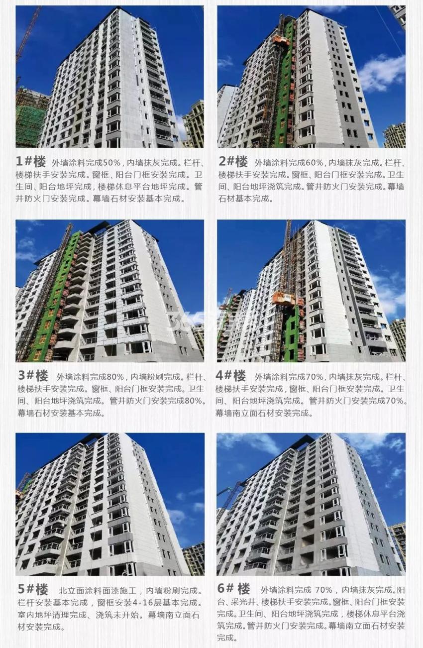 金地玖峯汇工程进展（2019.08）
