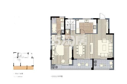 雅居乐新乐府170㎡F户型