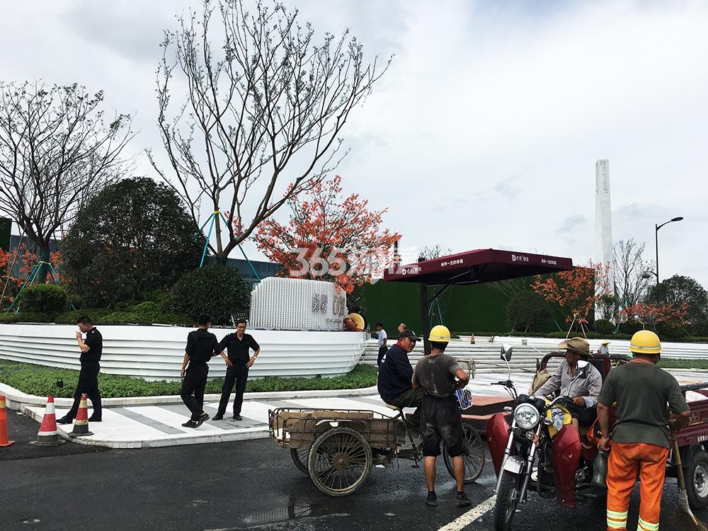 2018.8.26和光尘樾轩现场售楼处实景