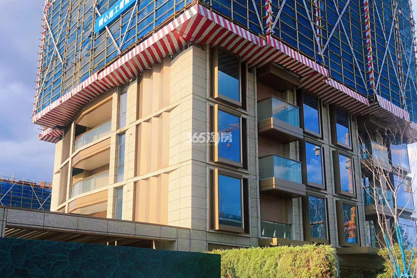 杭凤府施工实景图（11月摄）