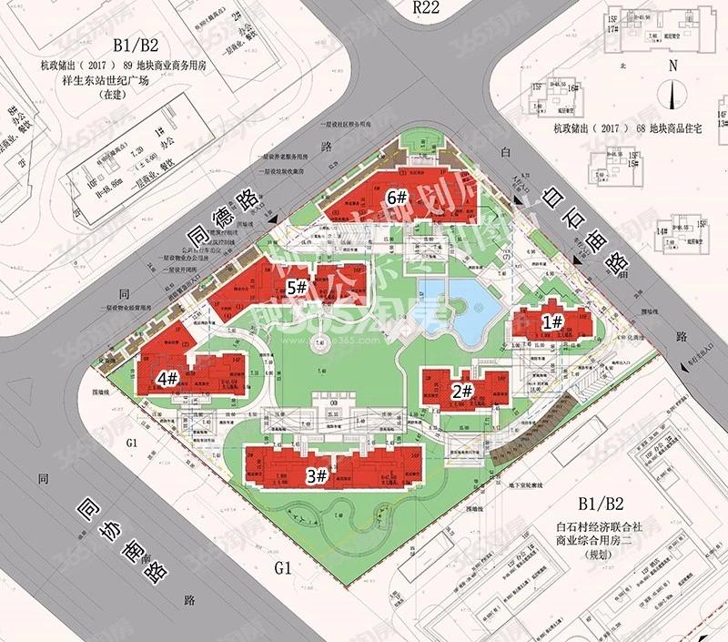 淮矿彭埠地块规划总平面图