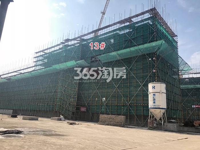 璞丽东方项目13号楼施工进程（2018.4）