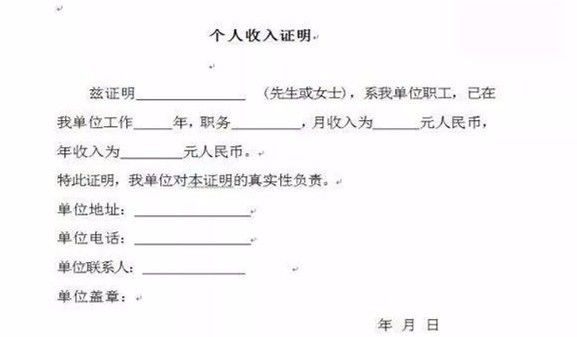 个人收入证明_合肥个人收入证明表(2)