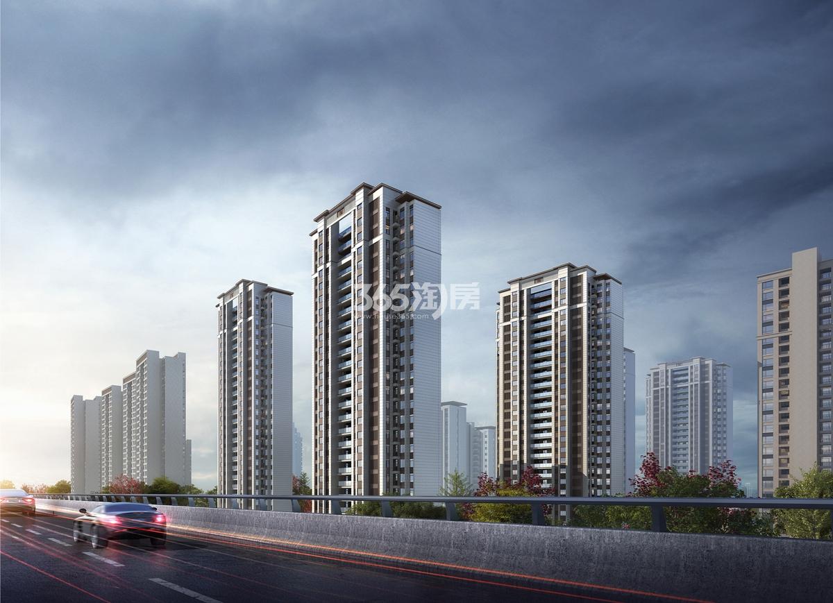 江月时光多栋建筑效果图