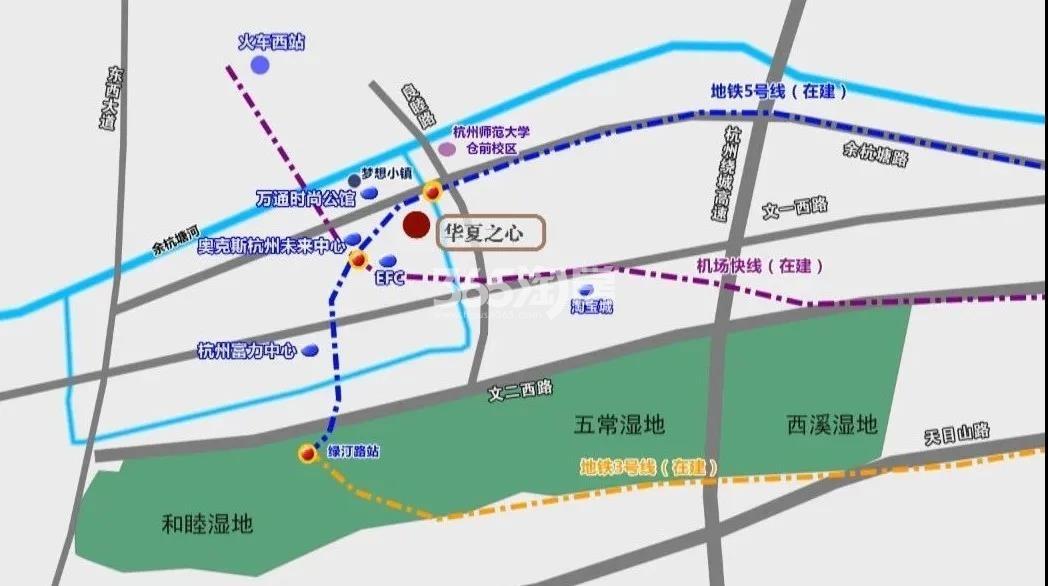 时代天元城区位图