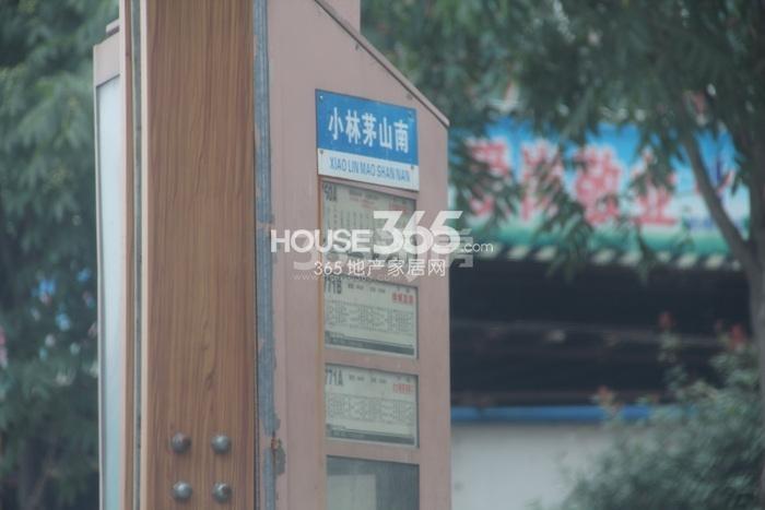绿城蓝庭项目周边配套——小林茅山南公交站