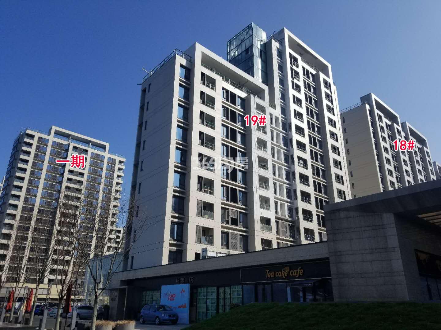 2018年2月底万科杭宸一期及二期18、19号楼实景