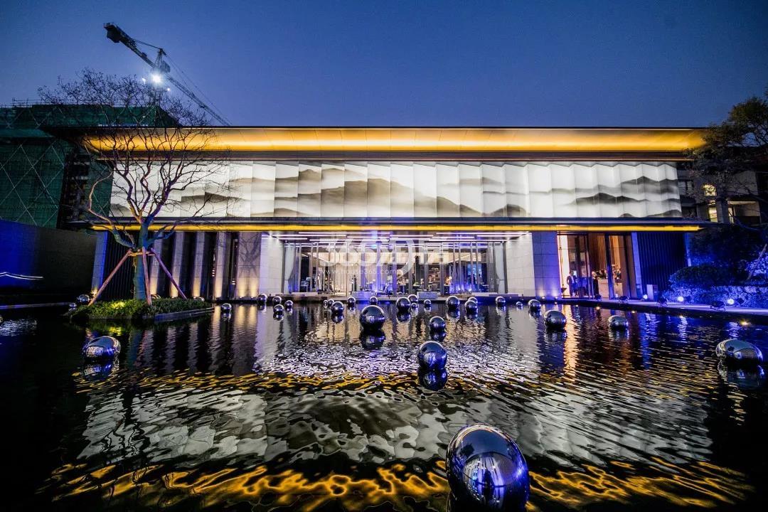 2019.12.7望运河云庄示范区夜景