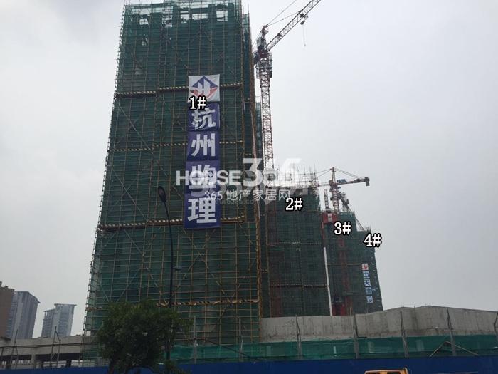 2015年8月天阳尚景国际实景--二期1-4号楼