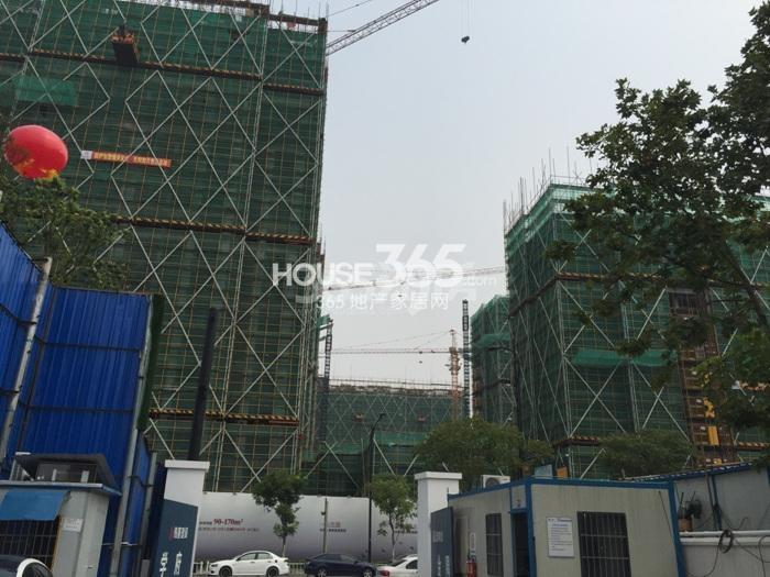 2015年8月底金隅学府项目实景
