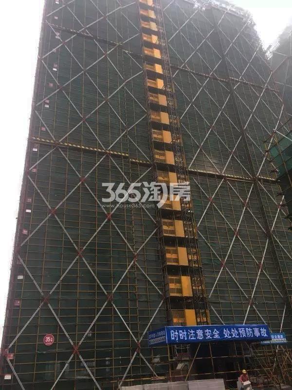 2018年4月中旬祥生群贤府32号楼实景
