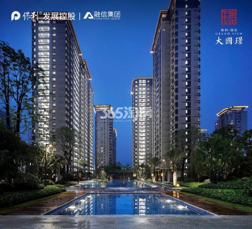 保利融信大国璟2020年6月交付实景