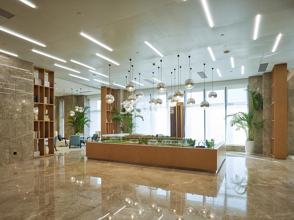 理想世纪金座项目售楼处内部实景图