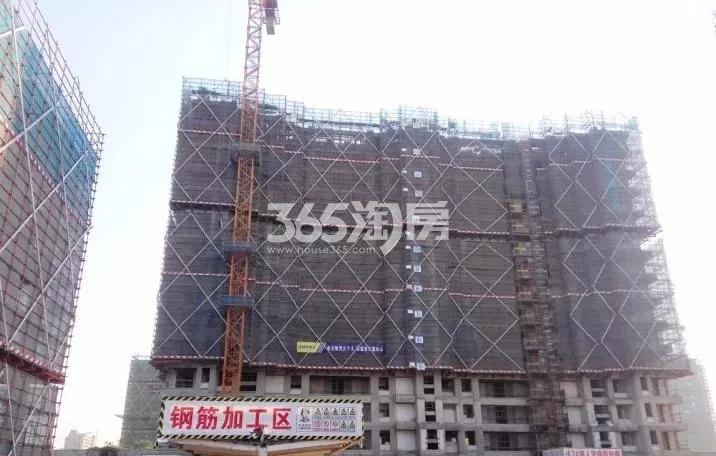 2017年11月和昌府3号楼实景(结构至16层，砌体至9层)