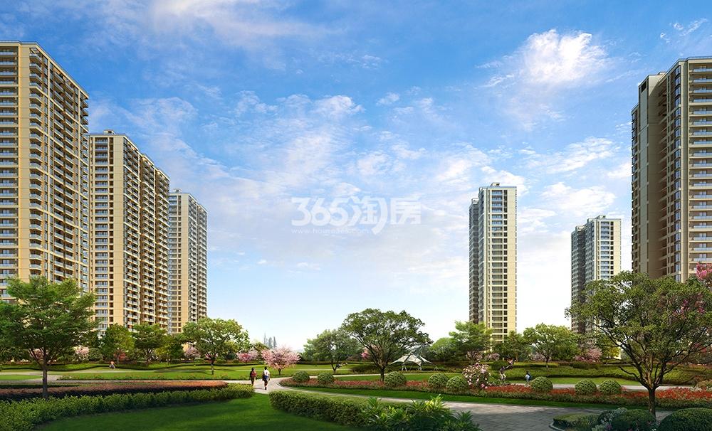 东海水景城领翔阁效果图